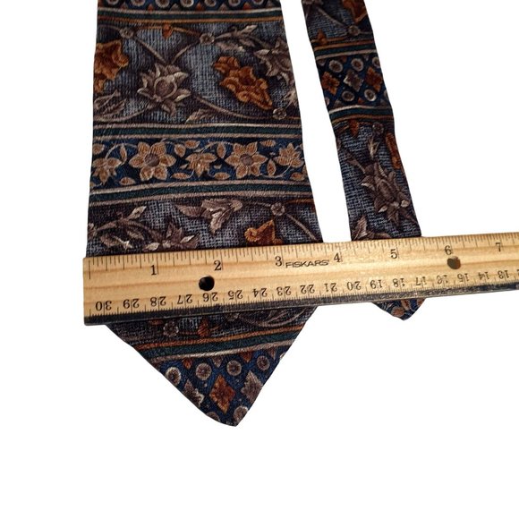 Bugatti Mens Necktie Designer Luxury Office Floral Accessory Work Dad Gift - Picture 3 of 5